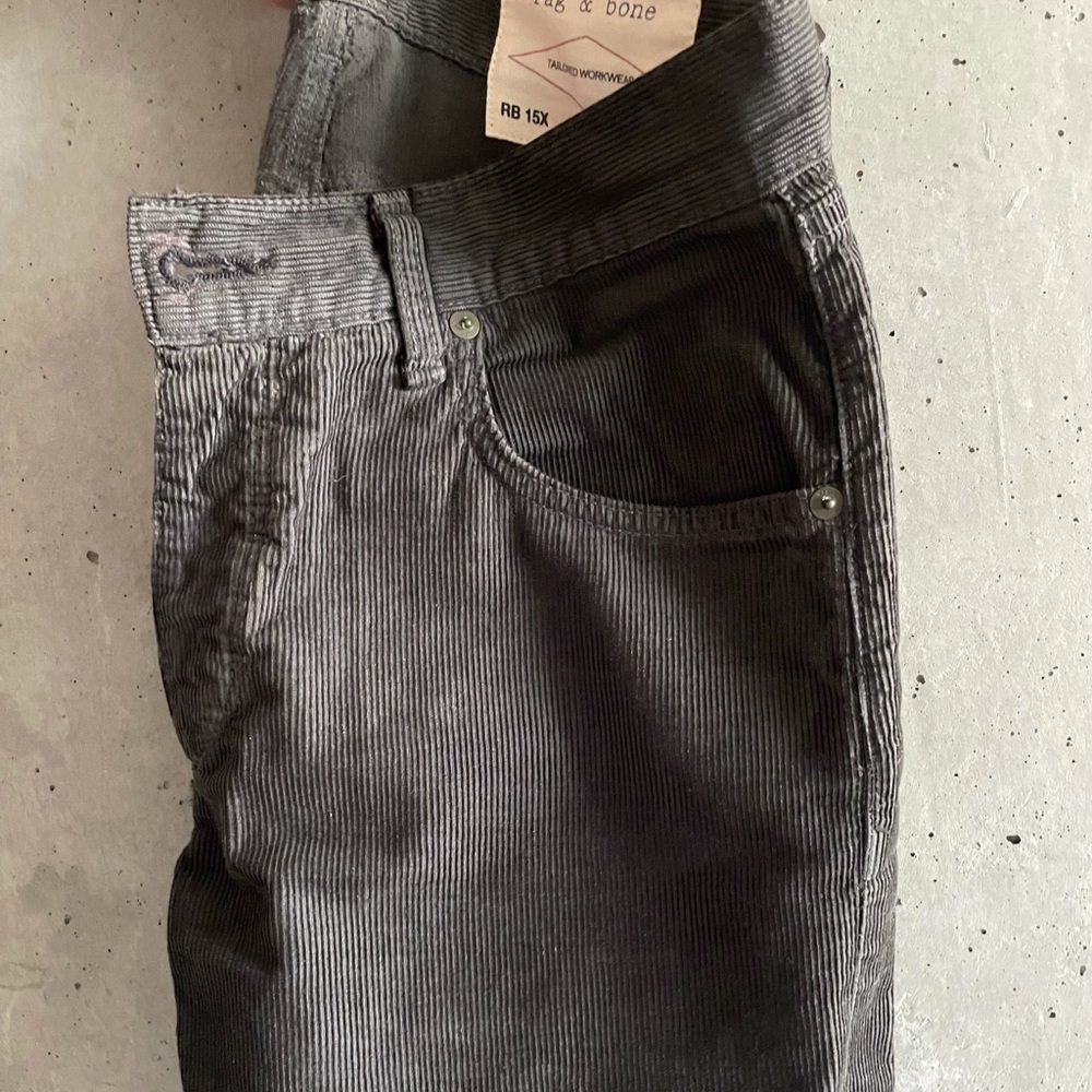 Rag and Bone men’s slim straight corduroy sz 30x30